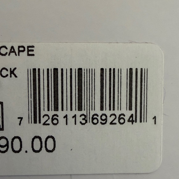 NWT Lauren Ralph Lauren Houndstooth Wool Blend Cape, Size M/L - Picture 10 of 10